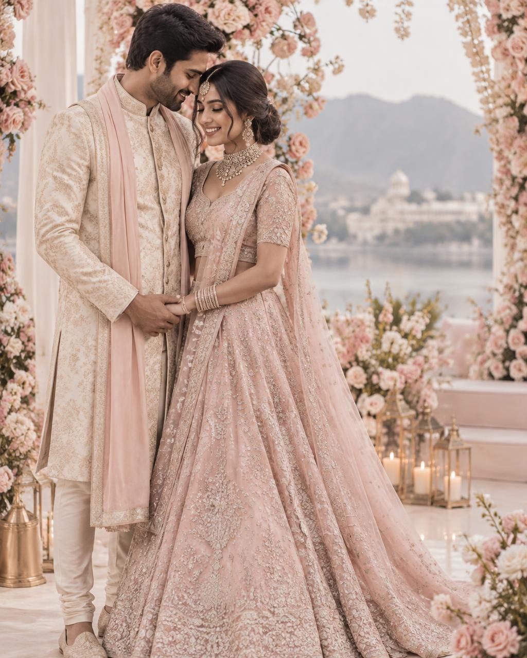 Blush Floral — Modern Minimal Indian wedding website theme