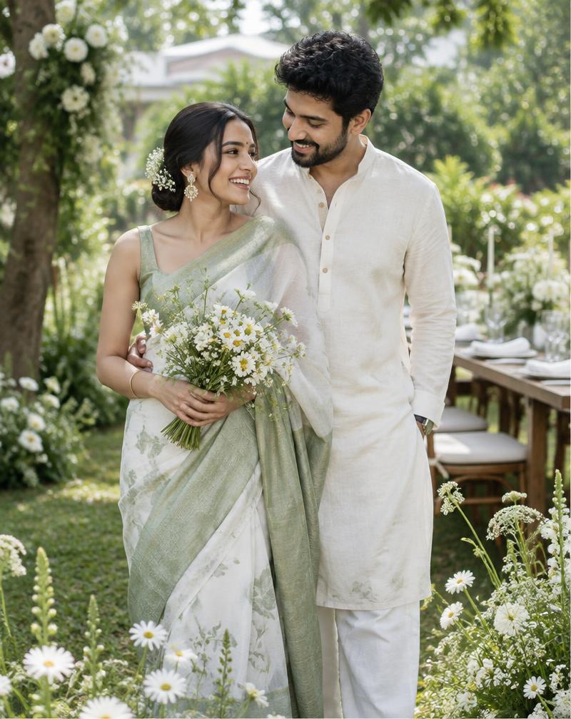 Little Garden Wedding — Intimate Garden Celebration Indian wedding website theme