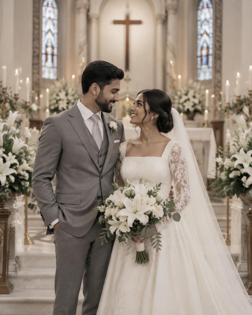 Ivory Classic — Elegant Christian Indian wedding website theme