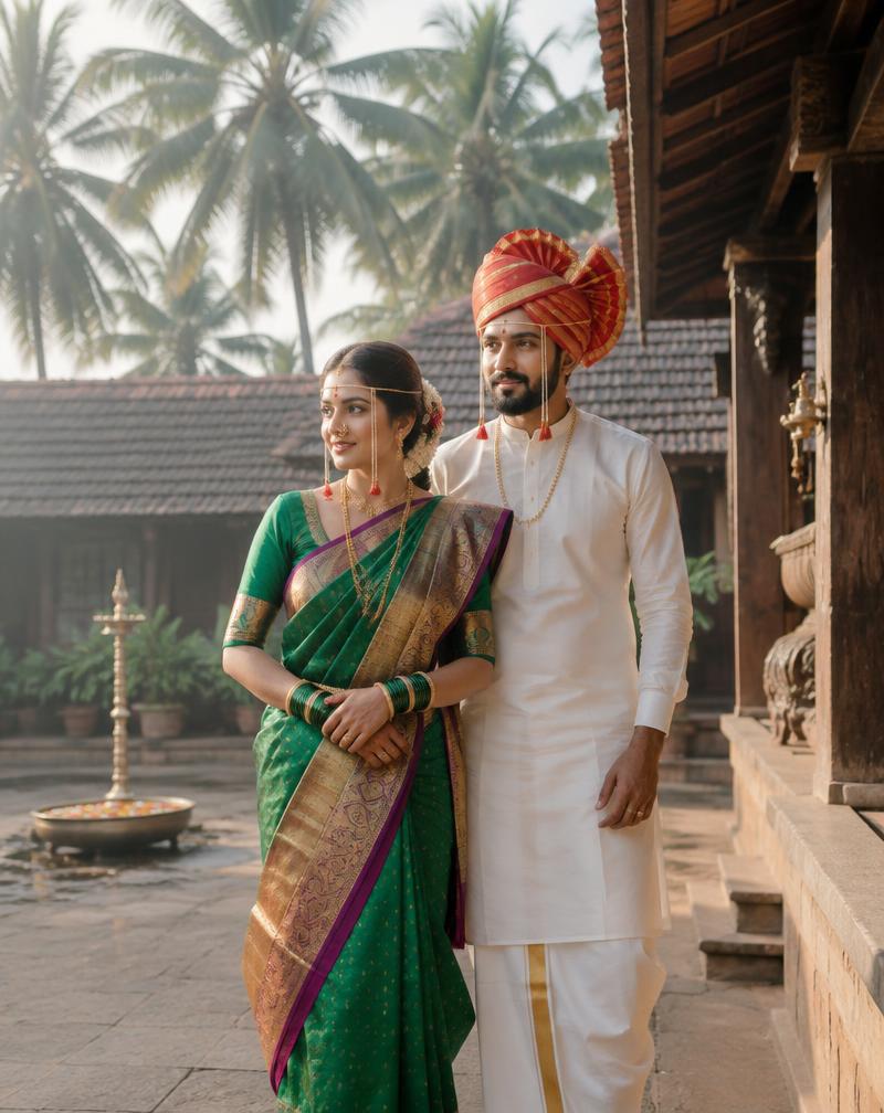 Konkan Shubhmangal — Coastal Maharashtrian Indian wedding website theme